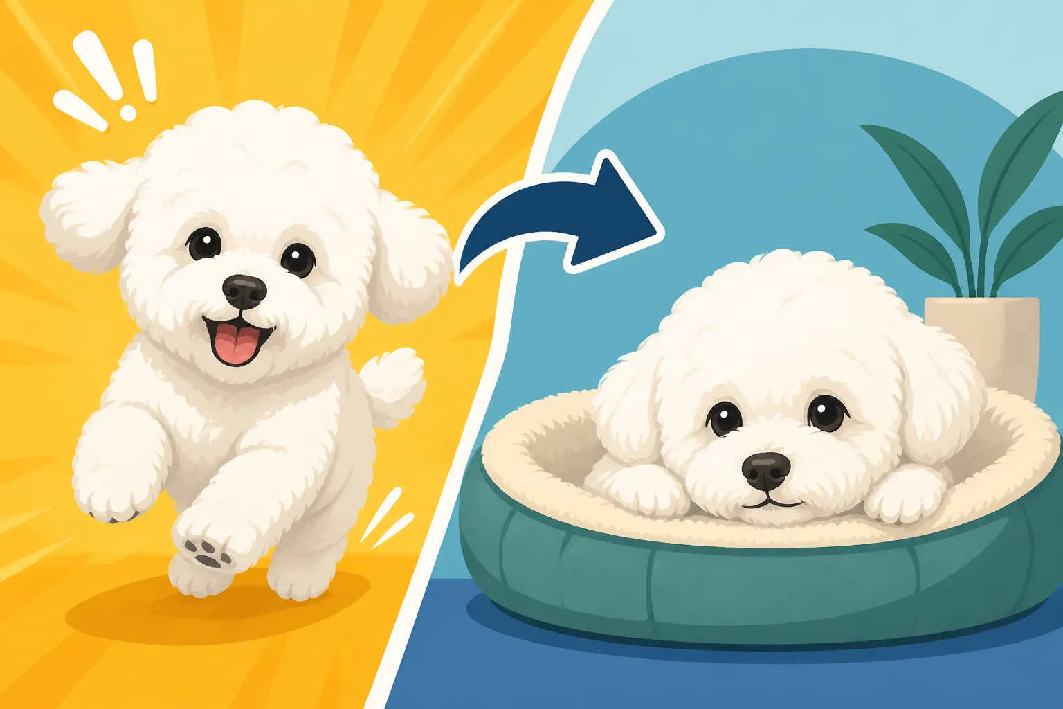 The Age a Bichon Frise Finally Calms Down