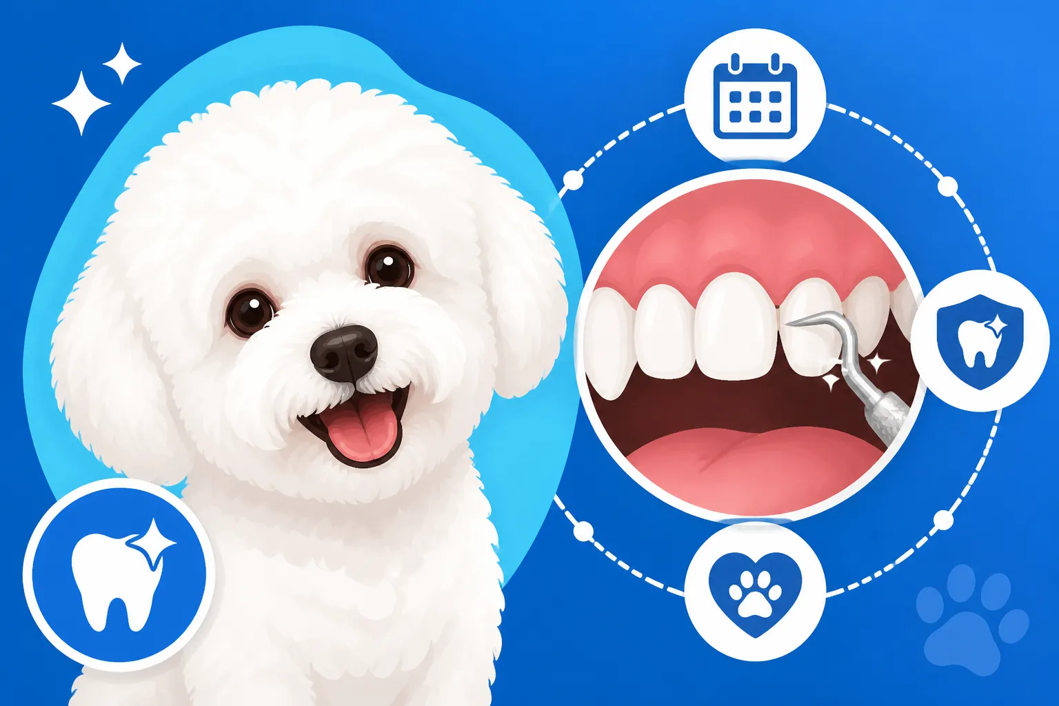 How Often a Bichon Frise's Teeth Need Scaling
