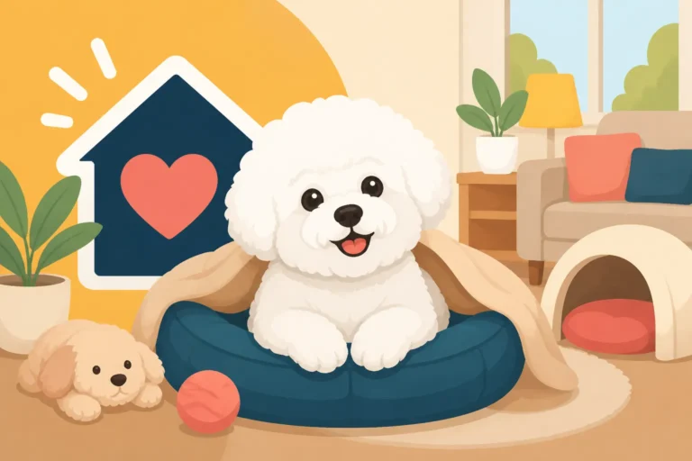 Settling a Rehomed Bichon Frise