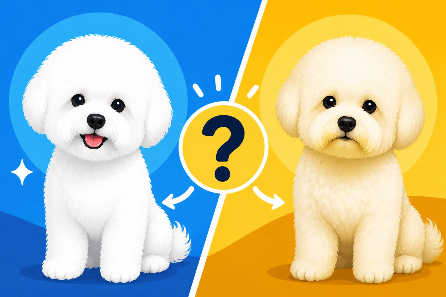 Whether a Bichon Frise Yellows With Age