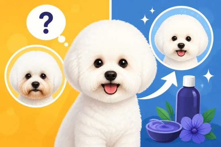 Whether a Blue Rinse Helps a Bichon Frise