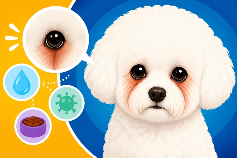 What Causes a Bichon Frise's Tear Stains