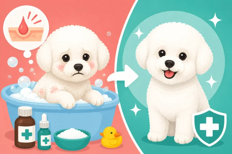 Whether Medicated Baths Help a Bichon Frise