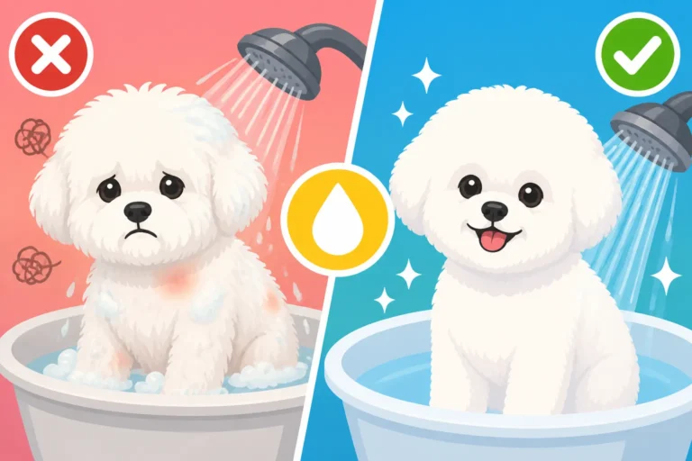Whether Rinsing a Bichon Frise Thoroughly Matters