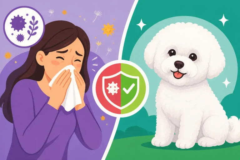 Whether an Allergic Person Reacts to a Bichon Frise