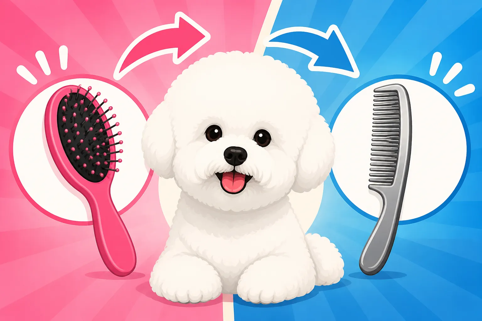 Whether a Comb Should Follow the Brush