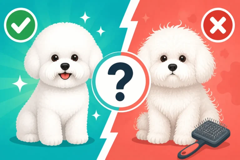 Whether Line Brushing Is Necessary on a Bichon Frise