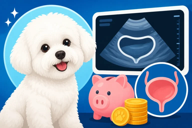 What Yearly Bladder Imaging Costs on a Bichon Frise