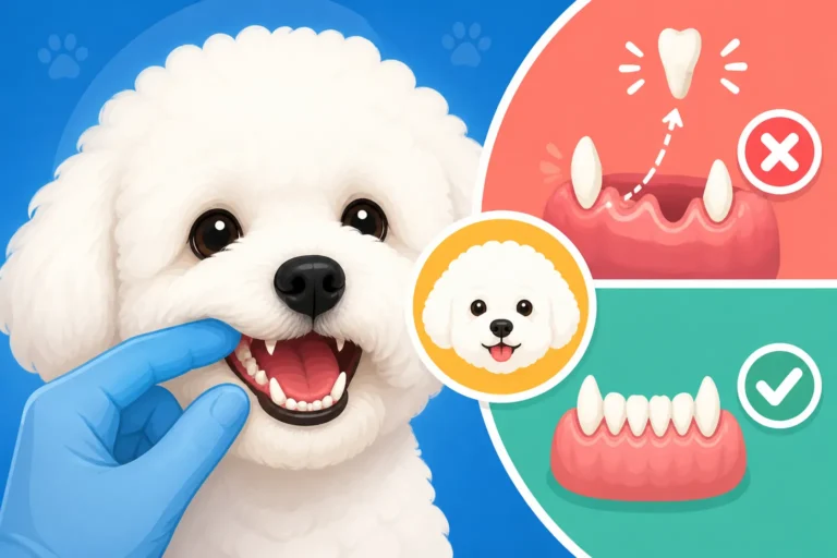 Whether a Bichon Frise's Baby Teeth Need Pulling