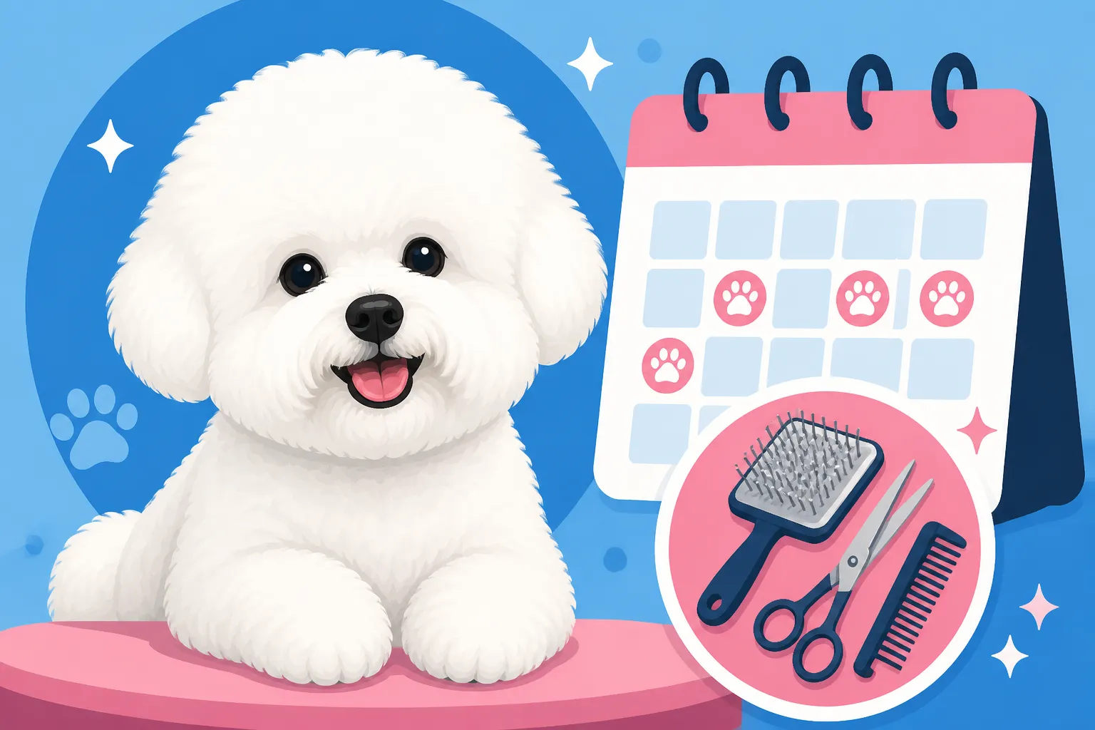 How Often a Bichon Frise Needs Grooming
