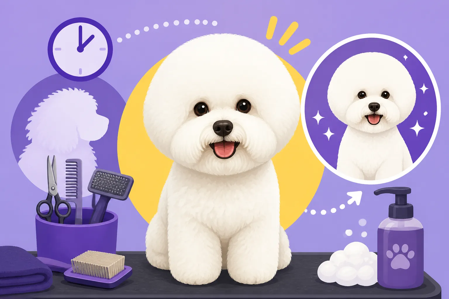 What Fifteen Years of Bichon Frise Grooming Adds Up To