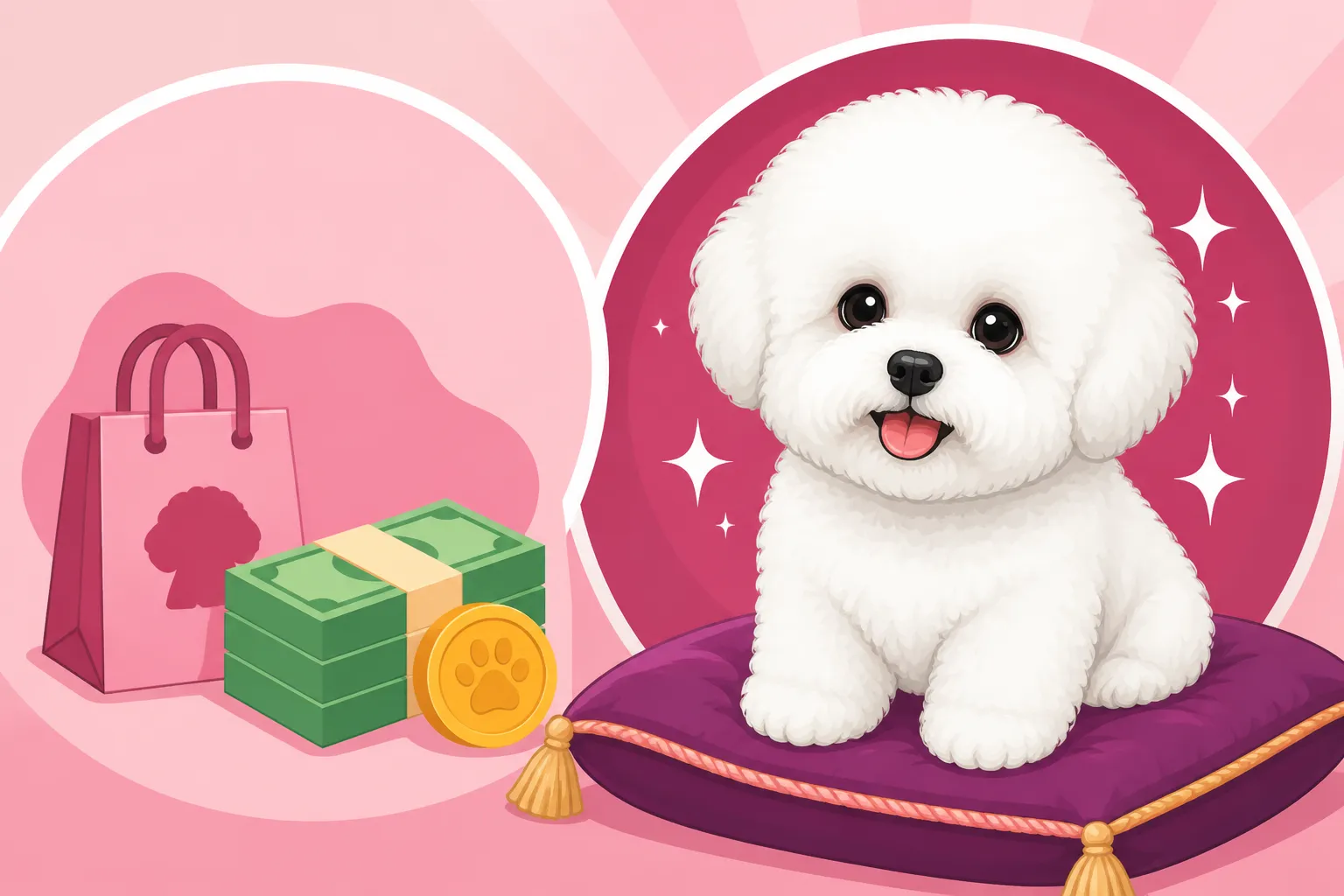 What a Show Bred Bichon Frise Puppy Costs