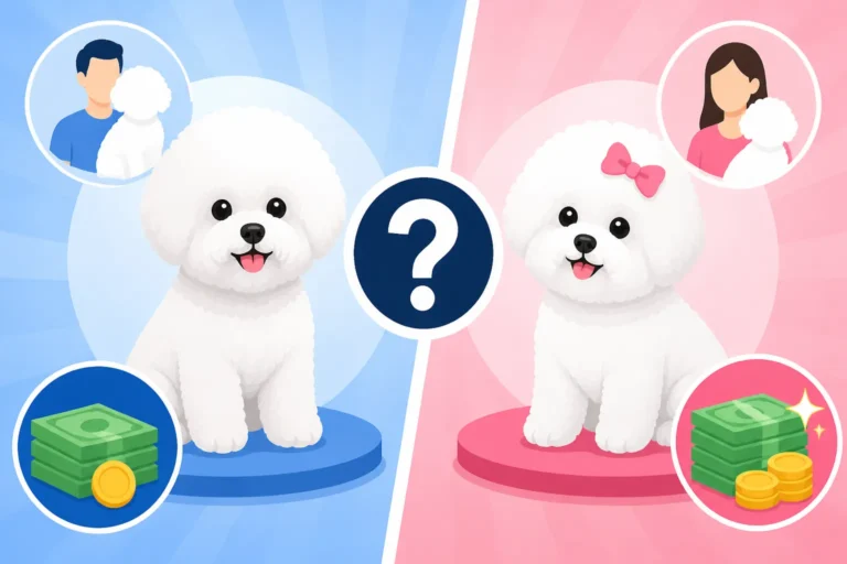 Whether Breeders Charge More for a Female Bichon Frise