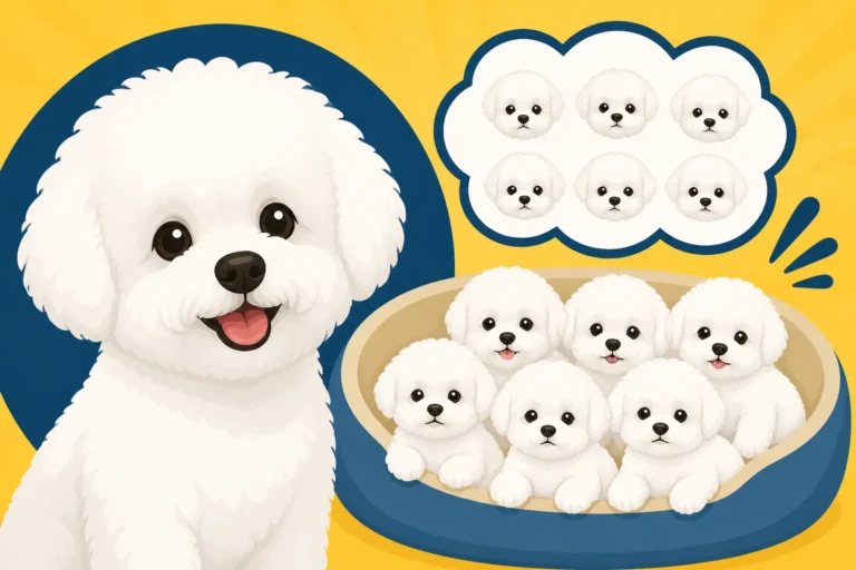How Many Puppies a Bichon Frise Litter Holds