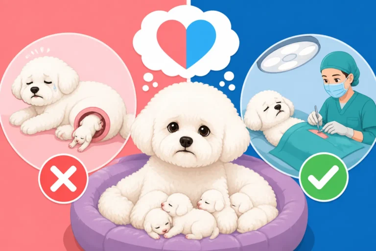 Whether a Bichon Frise Litter Needs a Cesarean