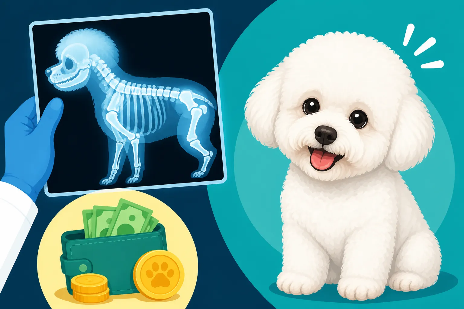 What a Follow Up X Ray Costs on a Bichon Frise