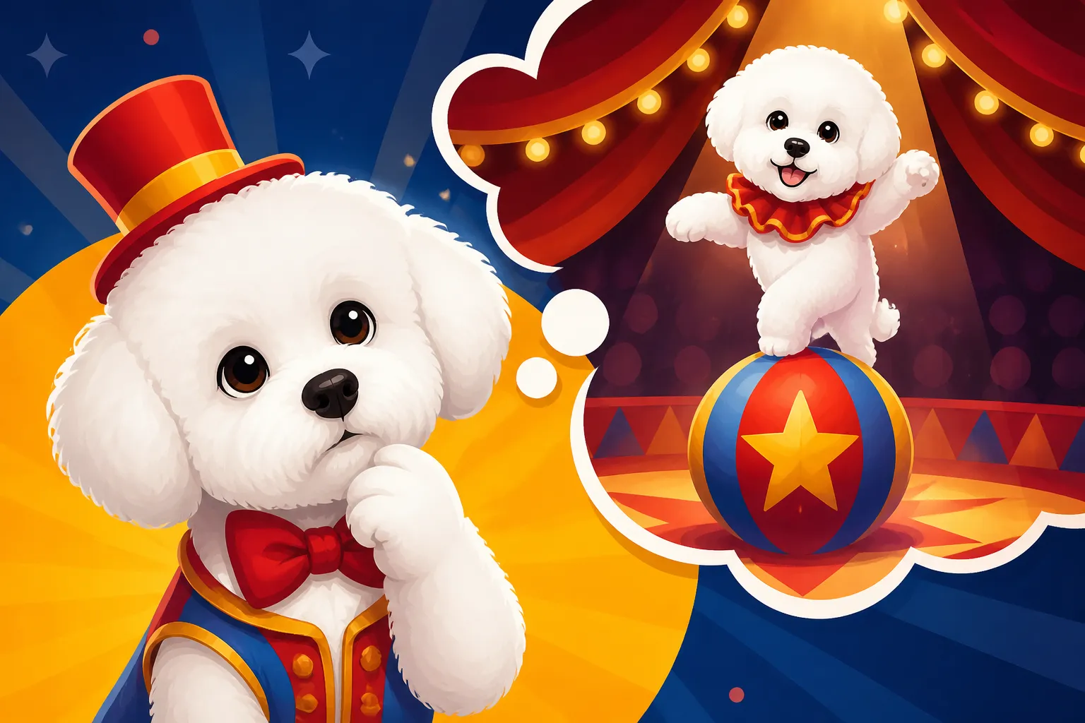 Whether Bichon Frises Performed in Circuses