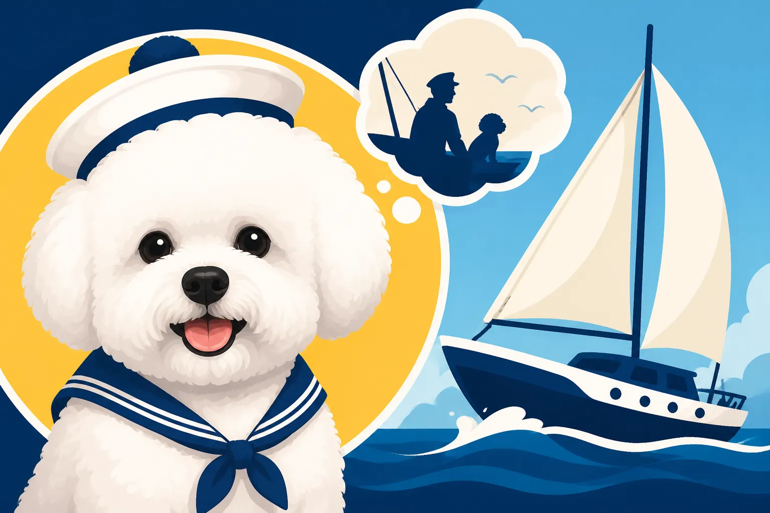 Whether the Bichon Frise Started as a Sailor's Dog