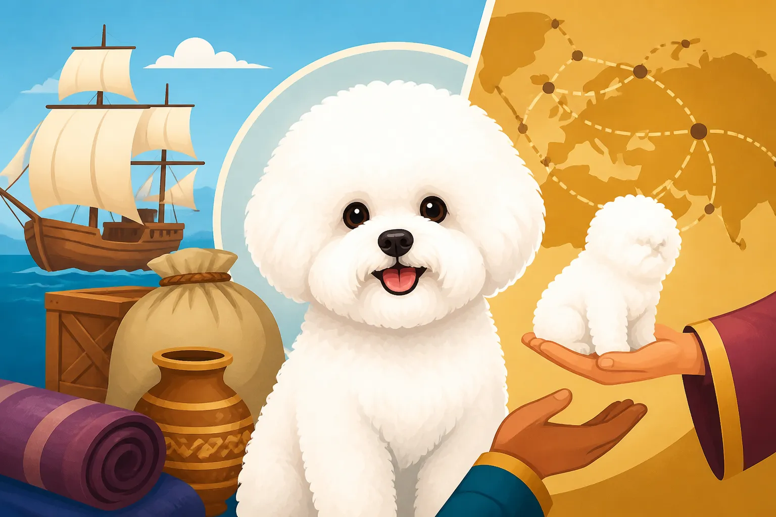 Whether Bichon Frises Were Used as Trade Goods