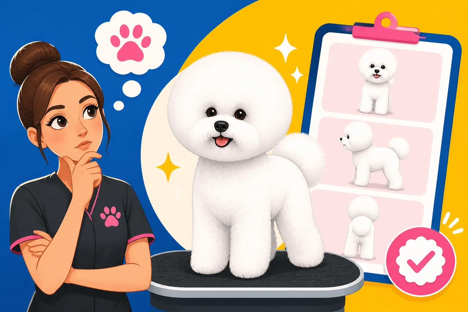 Whether a Groomer Needs Photos of the Bichon Frise Standard