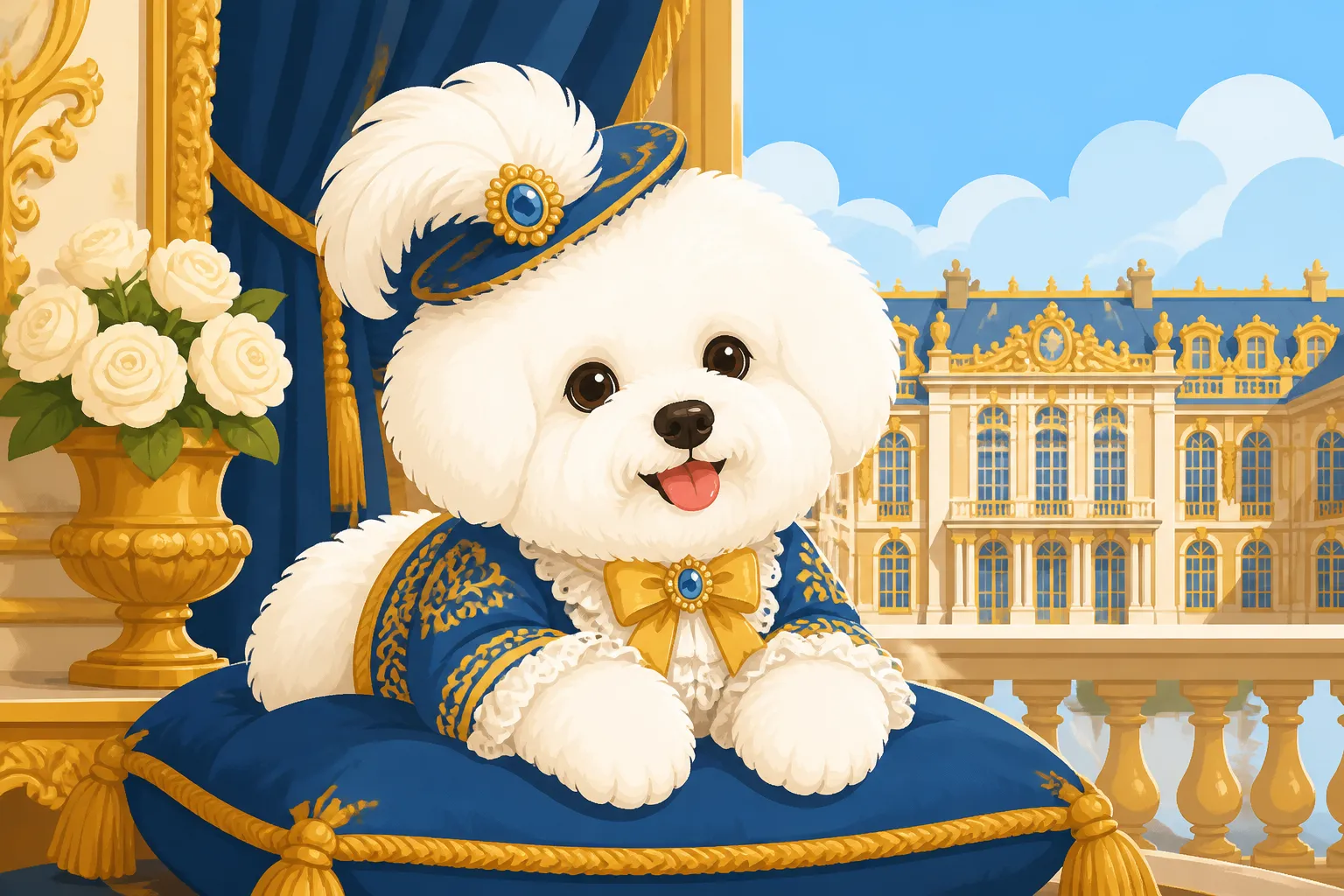 Whether Bichon Frises Lived at Versailles