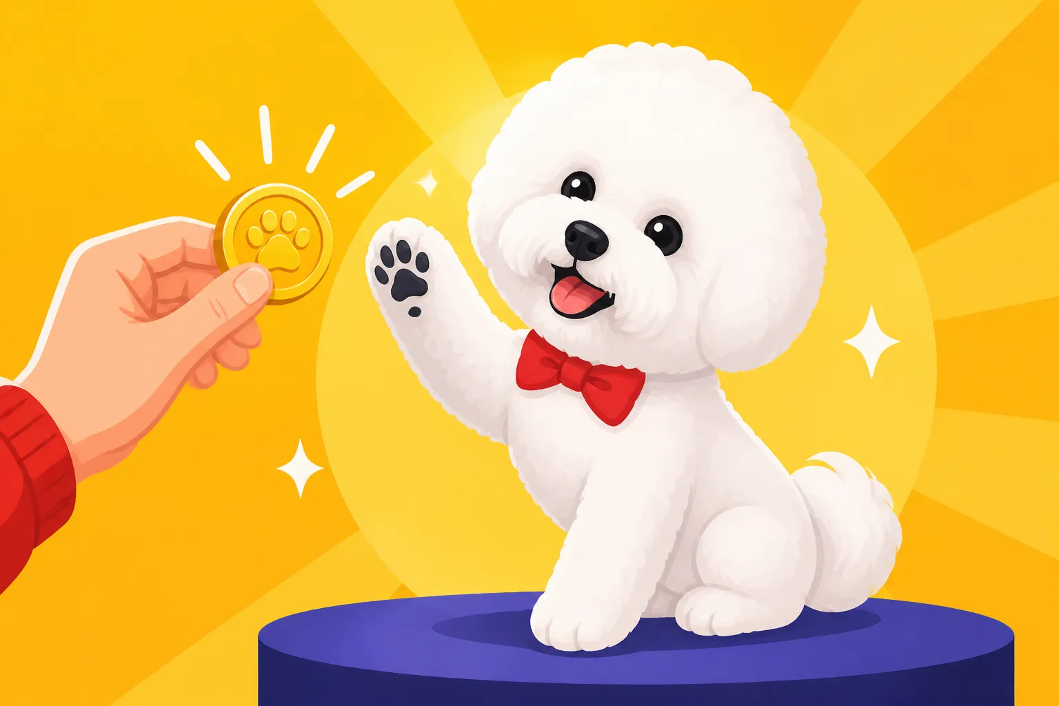 Whether Bichon Frises Performed Tricks for Coins