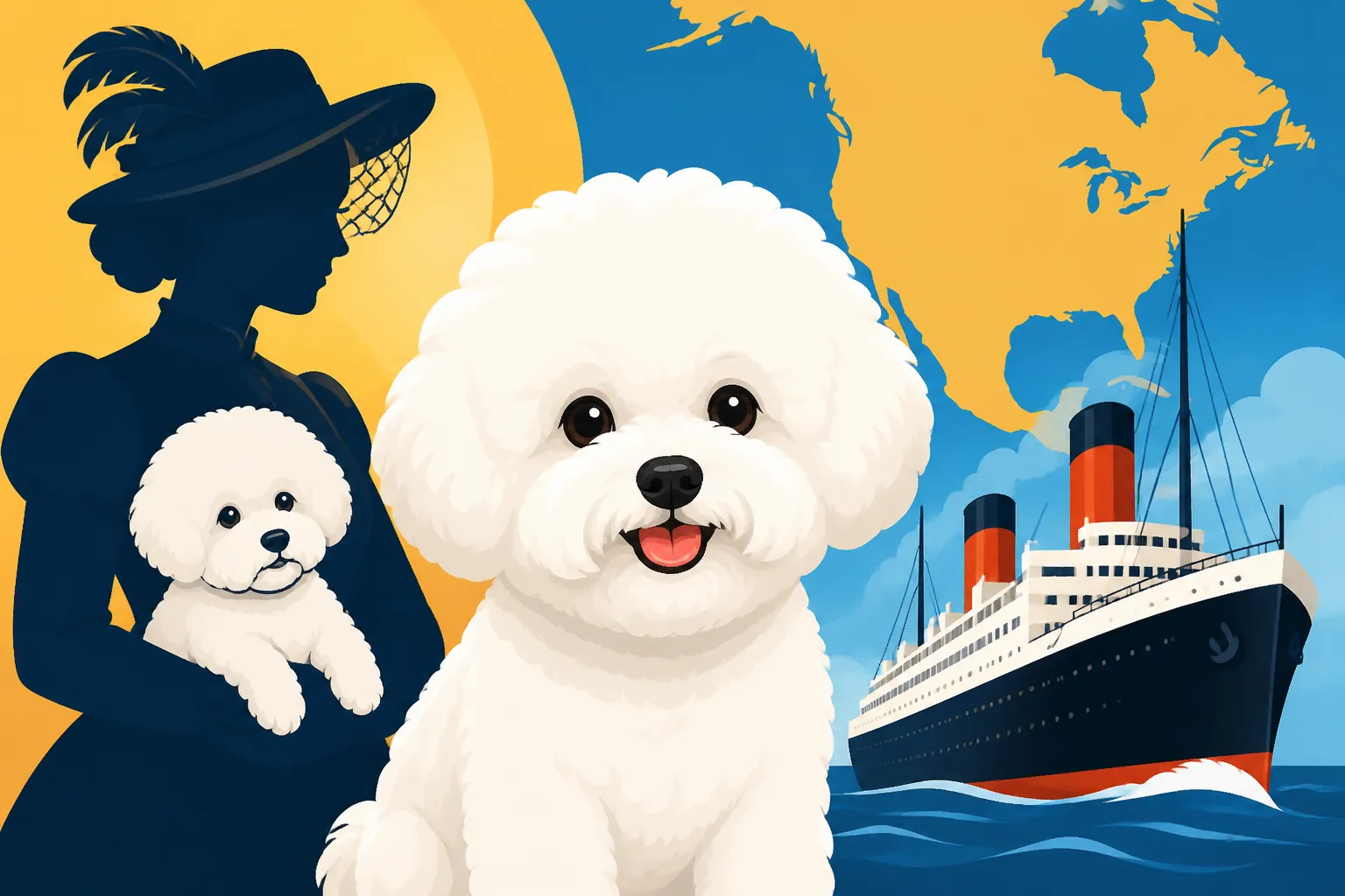 Who Brought the First Bichon Frises to America