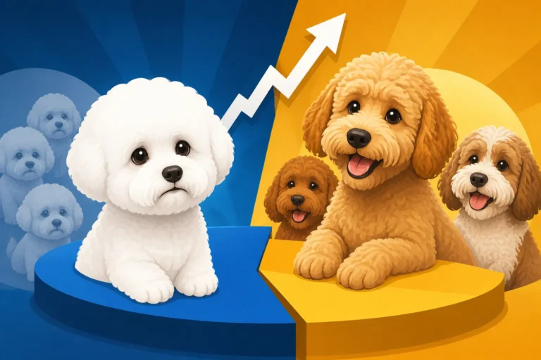 Whether Doodles Have Taken the Bichon Frise's Market