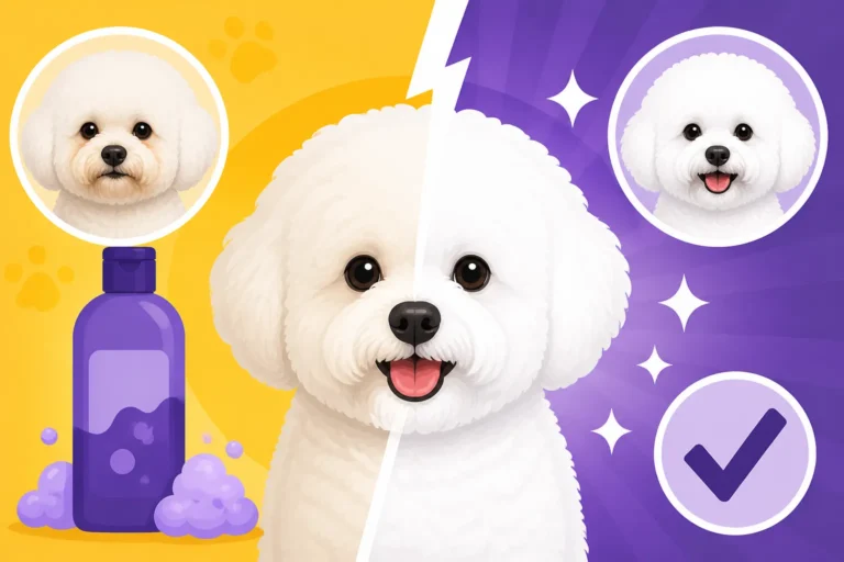 Whether Purple Shampoo Works on a Bichon Frise