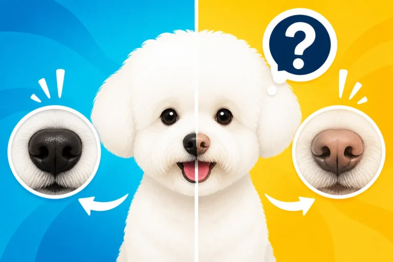 Whether a Bichon Frise's Nose Loses Pigment