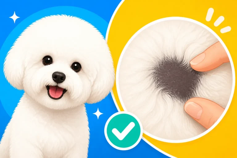 Whether Dark Skin Under White Hair Is Correct