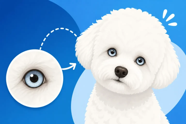 Whether a Bichon Frise Can Have Light Eyes