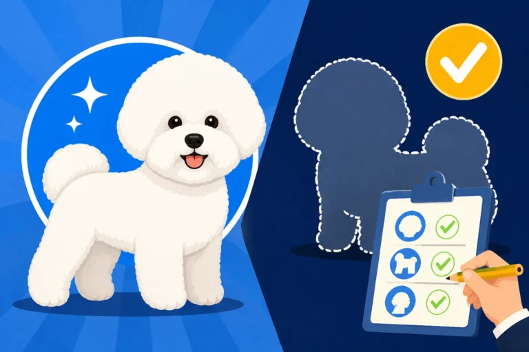 Whether a Bichon Frise Is Judged on Its Outline
