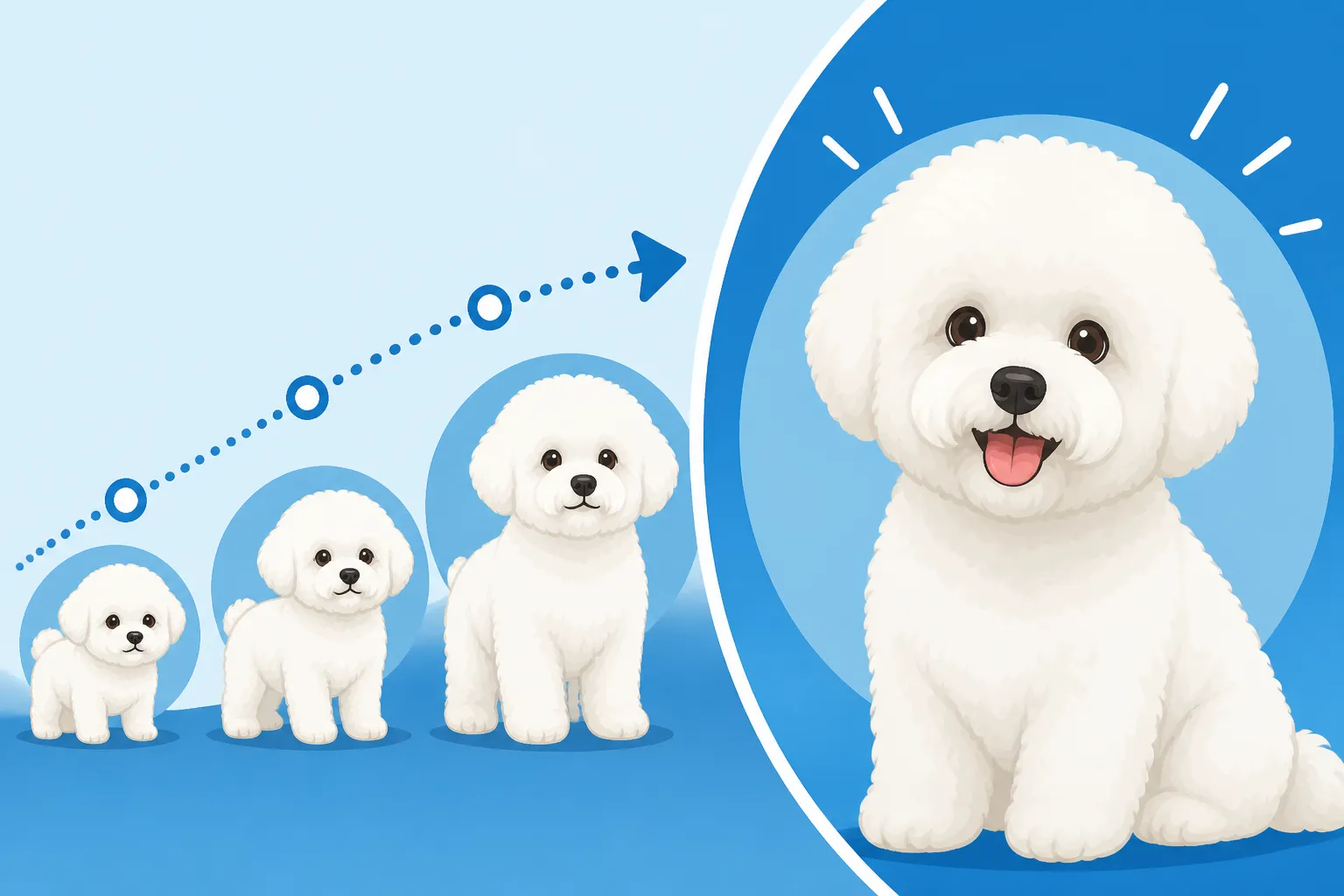 The Age a Bichon Frise Reaches Full Size