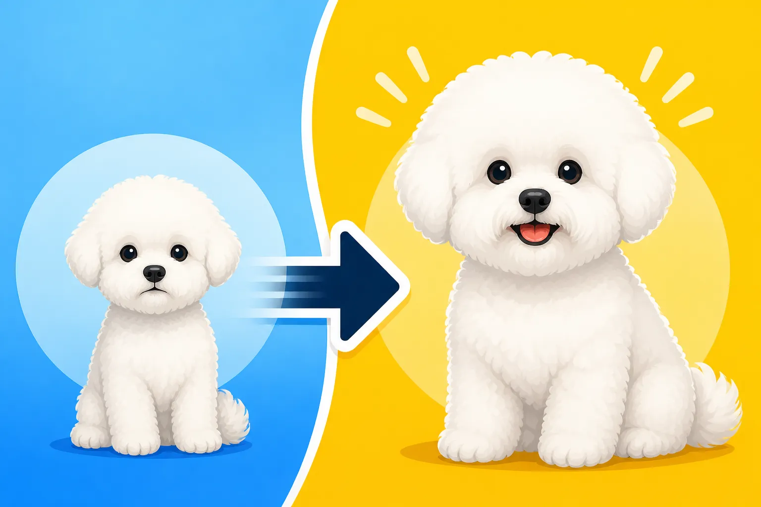 Whether a Bichon Frise Fills Out After a Year