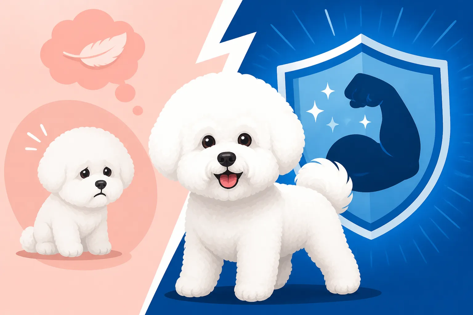 Whether a Bichon Frise Is Sturdier Than It Looks