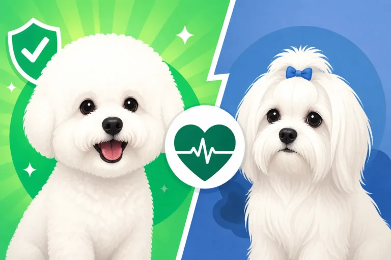 Whether a Bichon Frise Is Healthier Than a Maltese