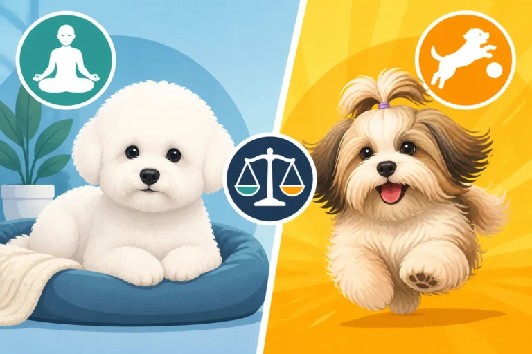 Whether a Bichon Frise Is Calmer Than a Havanese