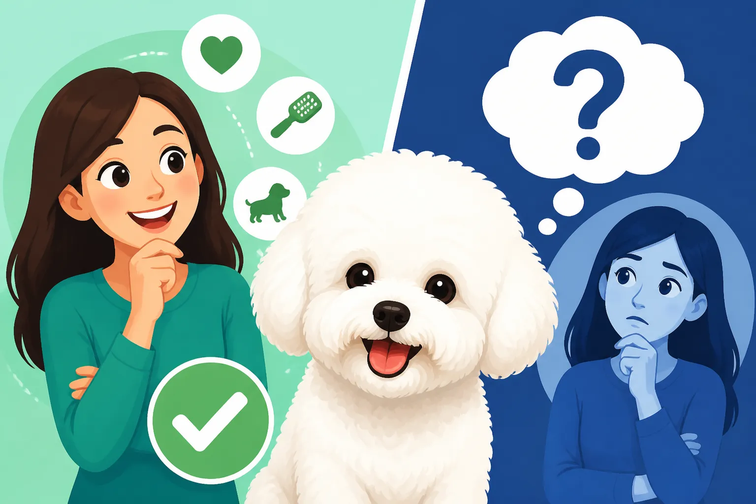 Whether a Bichon Frise Suits a First Time Dog Owner