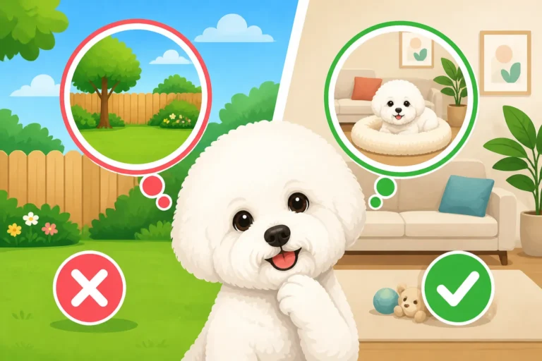 Whether a Bichon Frise Needs a Yard