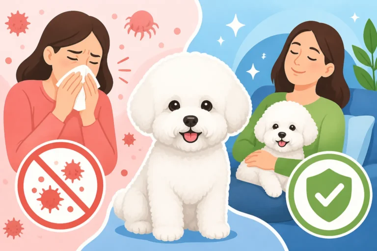 Whether a Bichon Frise Suits Someone With Allergies