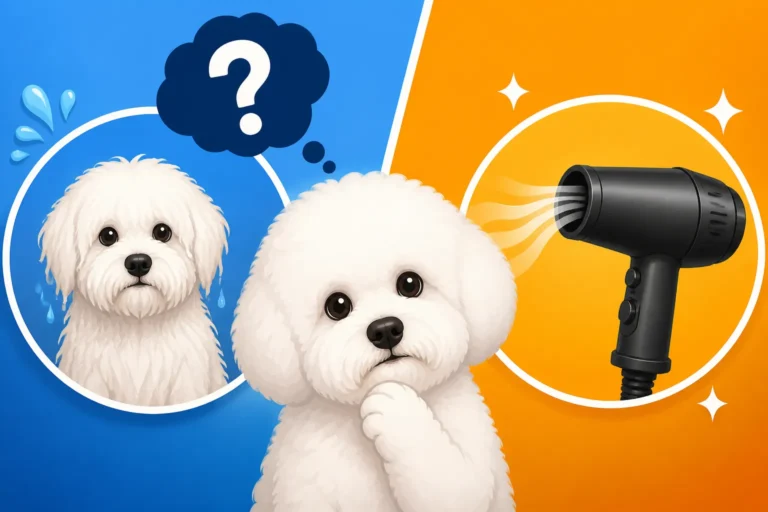 Whether a Bichon Frise Needs a Force Dryer