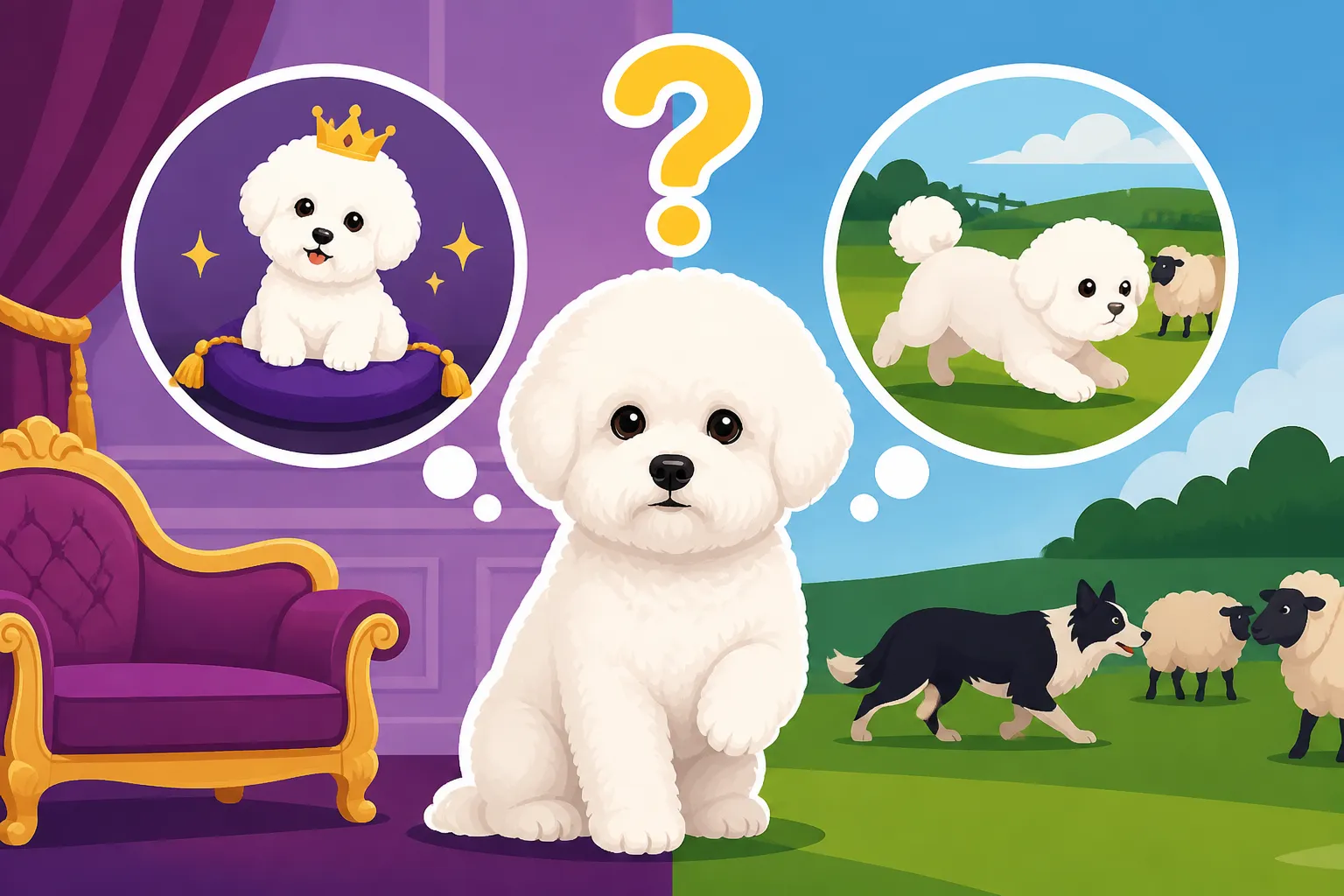 Whether the Bichon Frise Was Ever a Working Dog