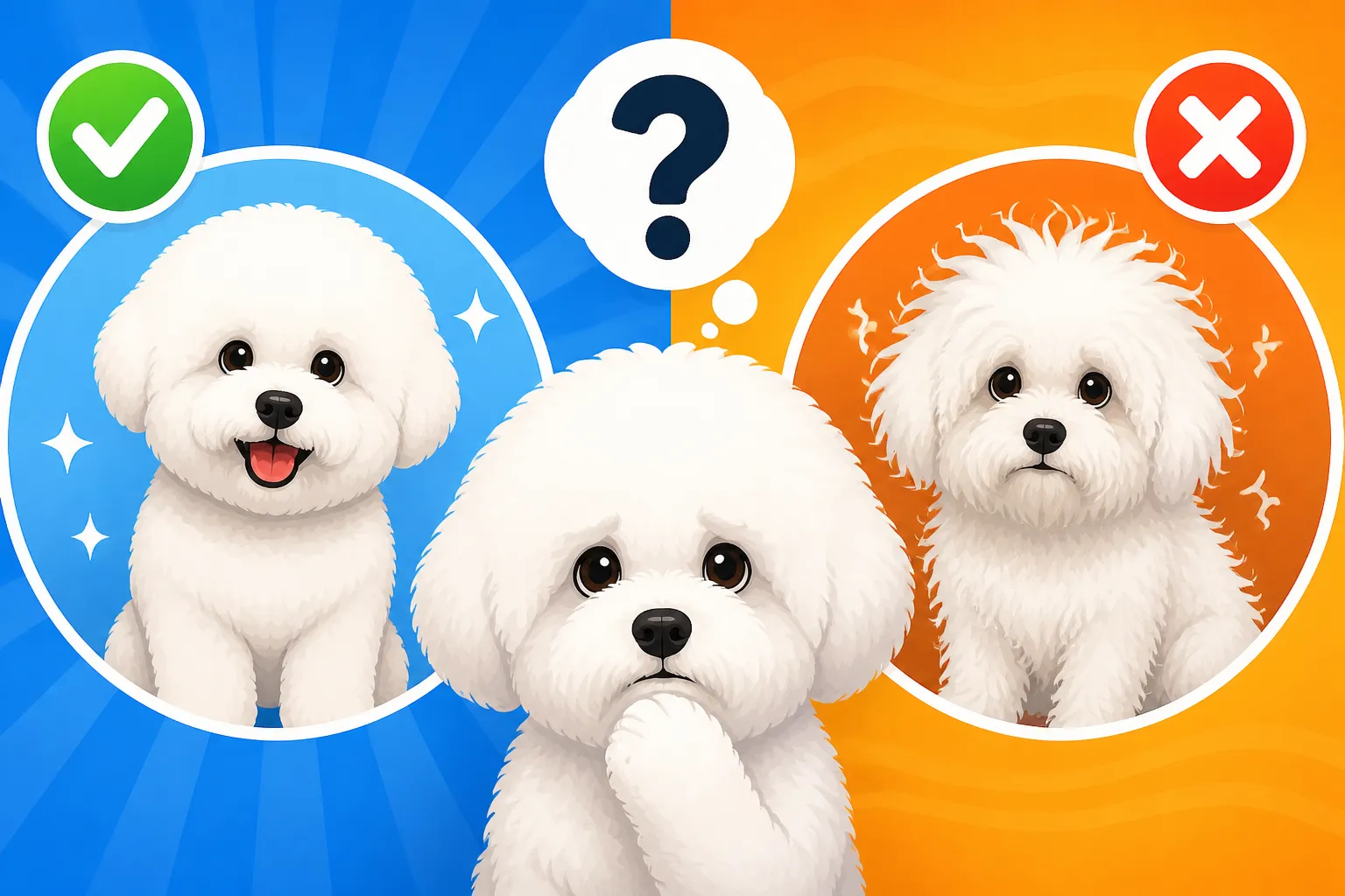 Whether Air Drying Ruins a Bichon Frise's Look