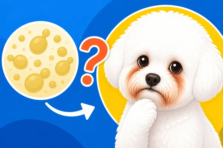Whether Yeast Causes a Bichon Frise's Brown Stains