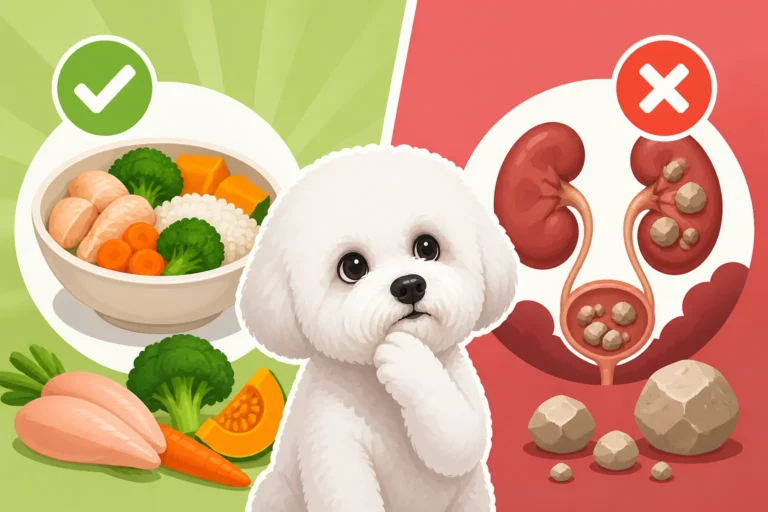 Whether Home Cooking Suits a Bichon Frise With Stones