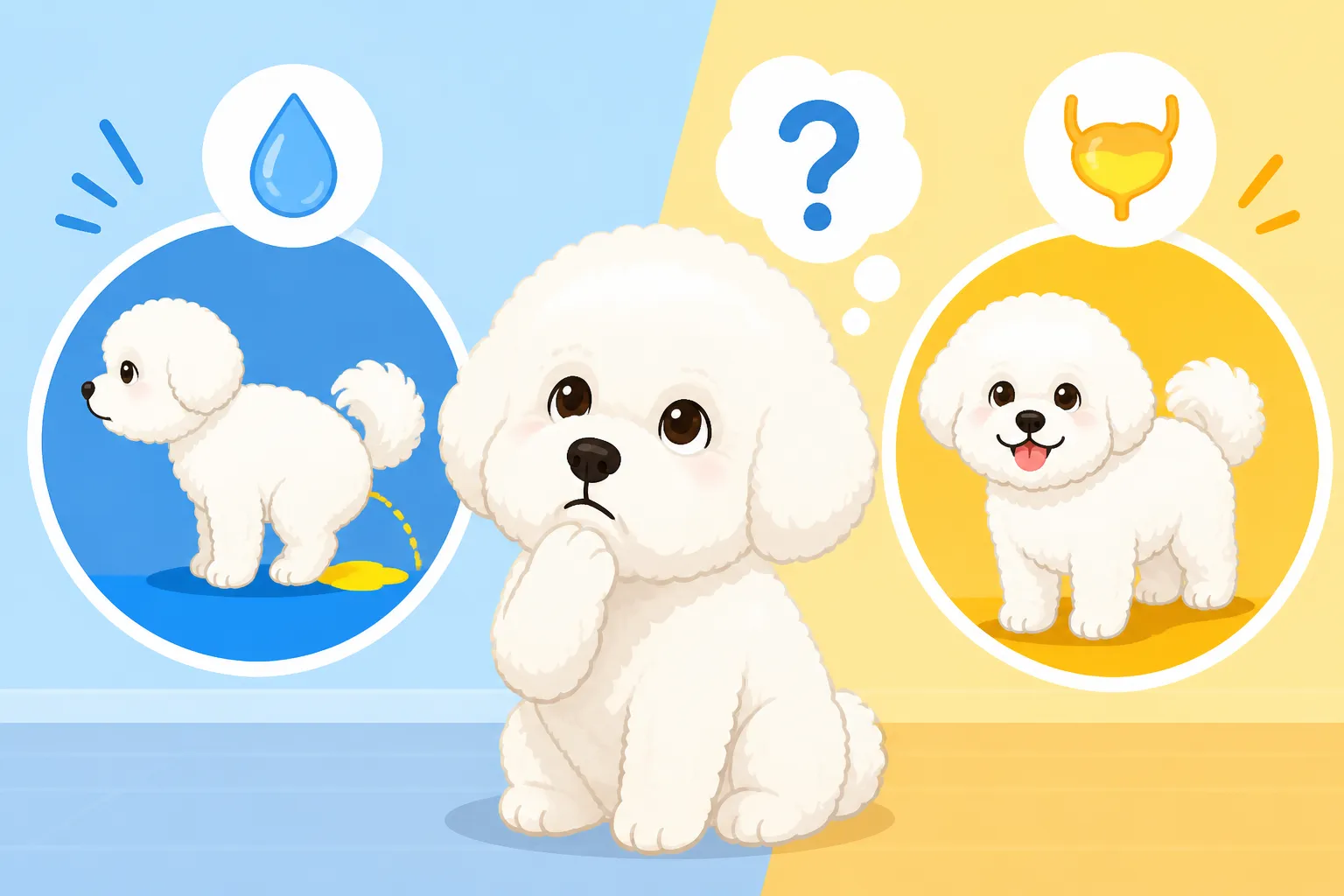 Whether a Bichon Frise Should Urinate More Often