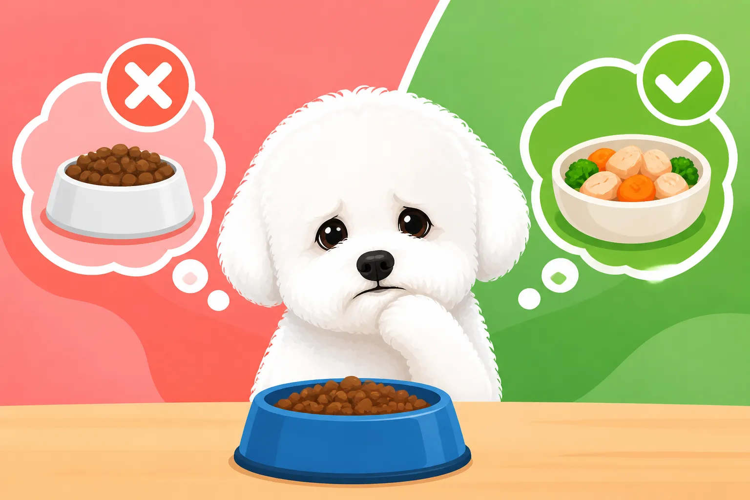 Whether a Bichon Frise Is a Fussy Eater