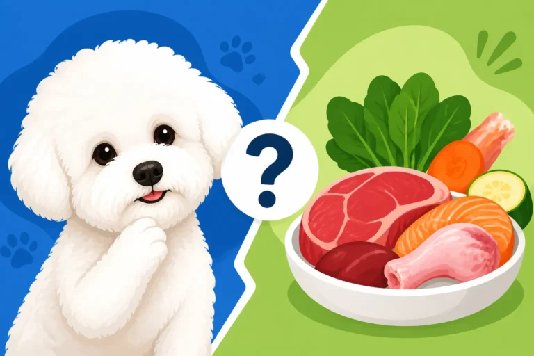 Whether a Bichon Frise Can Eat Raw
