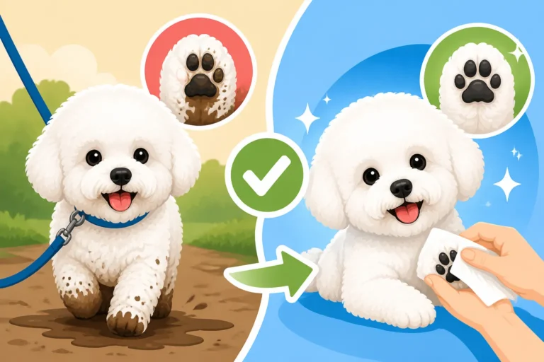 Whether Wipes Help a Bichon Frise After Walks